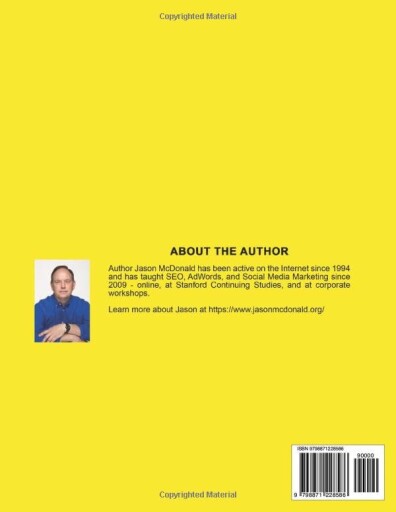 Social Media Marketing Workbook example page