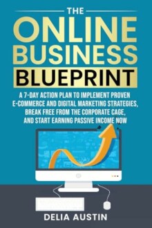 Cover of 'The Online Business Blueprint' showcasing its engaging design and informative content.