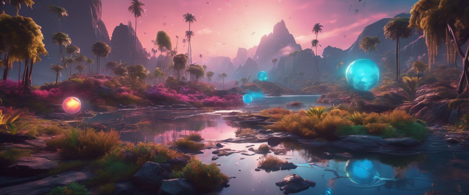 illustration of digital real estate