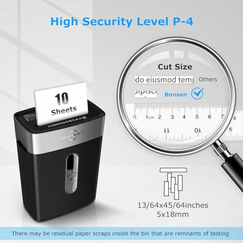 BONSEN Paper Shredder