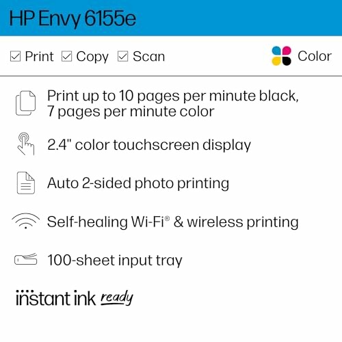 HP Envy 6155e All-in-One Printer