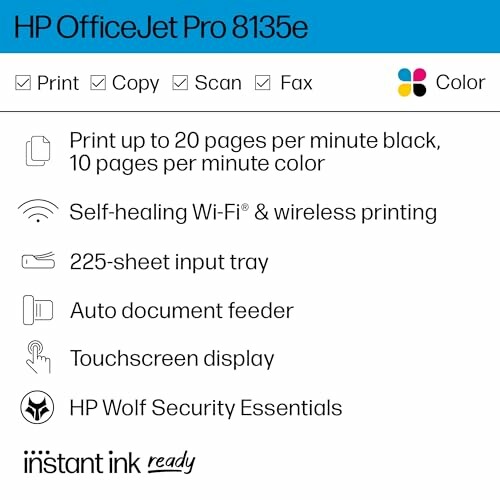 HP OfficeJet Pro 8135e