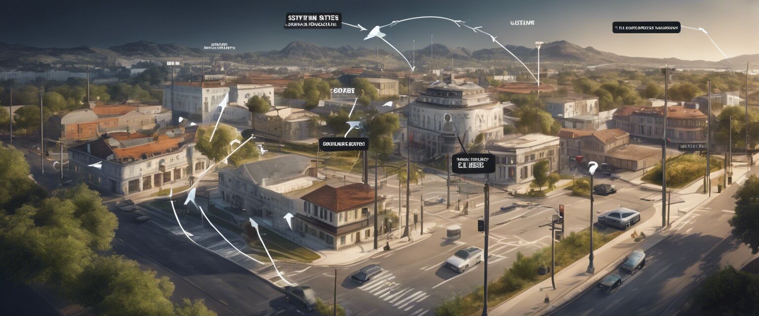 Local site listings strategy diagram