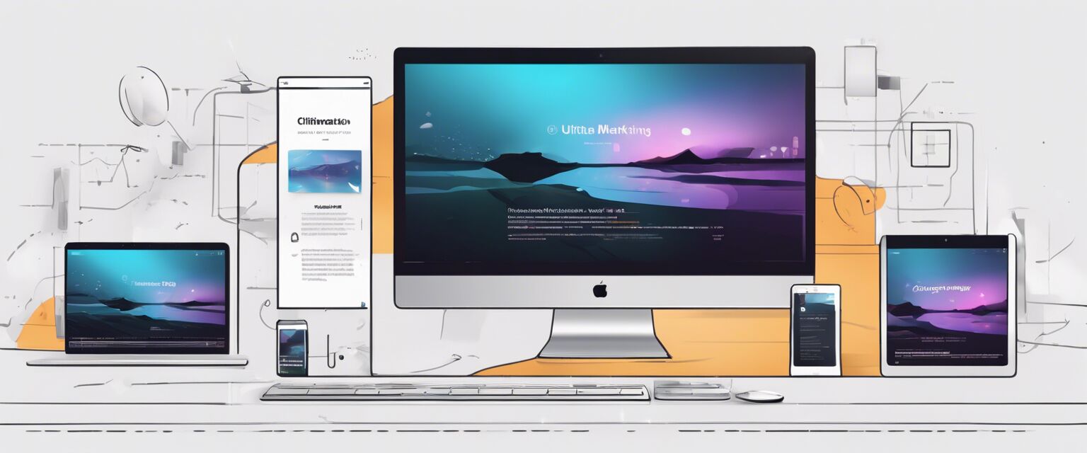 Responsive web design across devices