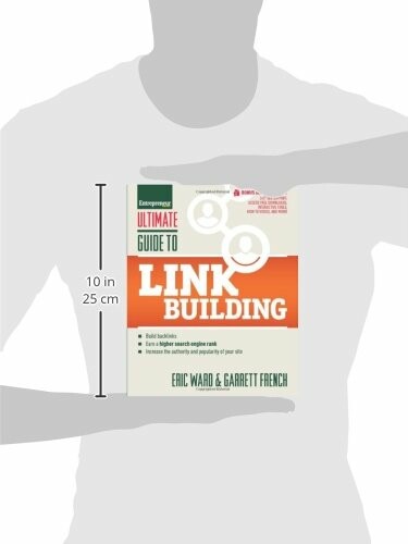 Cover of the book 'Ultimate Guide to Link Building' by Eric Ward and Garrett French.